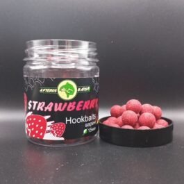 Strawberry 175 г. Бойли варені насадочні 15 мм.